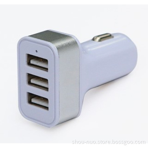 3 in 1 tablet car charger with ports usb hub,super fast mobile power adapter chargers for samsung,multi car charger for ipad